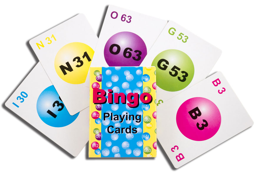 Bingo Stuff Playing Cards 